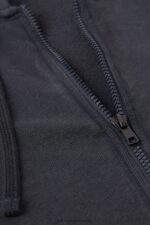 Apparel CA Intimissimi Men Washed Collection Zip-Up Sweatshirt 762I-Grey DD6R6T185 - Image 5