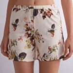 Apparel CA Intimissimi Women Autumn Botanic Ultrafresh Supima Cotton Shorts 999I-St.Autumn Botanics DD6R6T1614