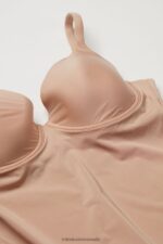 Apparel CA Intimissimi Women Francesca Ultralight Microfibre Body 044-Soft Beige DD6R6T1238 - Image 6