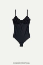 Apparel CA Intimissimi Women Invisible Touch Balconette Body 019-Black DD6R6T1235 - Image 5