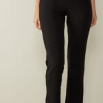 Apparel CA Intimissimi Women Long Micromodal Trousers 019-Black DD6R6T1671