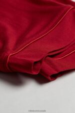 Apparel CA Intimissimi Women Long Micromodal Trousers 1473-Red DD6R6T1653 - Image 6