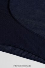 Apparel CA Intimissimi Women Modal Cashmere Ultralight Wide-Shoulder Top 1467-Intense Blue DD6R6T1436 - Image 7