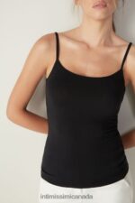 Apparel CA Intimissimi Women Modal Top 019-Black DD6R6T1468 - Image 2
