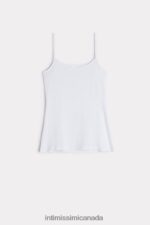 Apparel CA Intimissimi Women Modal Top 7478-Milk White DD6R6T1470 - Image 6