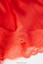 Apparel CA Intimissimi Women Silk Shorts 219J-Flame Scarlet DD6R6T1564 - Image 6