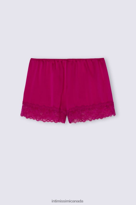 Apparel CA Intimissimi Women Silk Shorts 348J-Purple Orchid DD6R6T1496 - Image 5