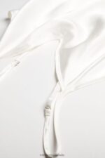 Apparel CA Intimissimi Women Silk Slip 2127-Powder White DD6R6T1250 - Image 7