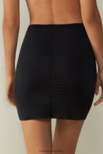 Apparel CA Intimissimi Women Skirt in Microfibre 019-Black DD6R6T1255 - Image 5