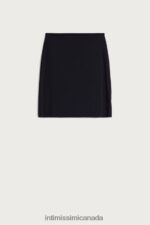 Apparel CA Intimissimi Women Skirt in Microfibre 019-Black DD6R6T1255 - Image 6