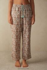 Apparel CA Intimissimi Women Spices Garden Cotton Trousers 994I-St.Spices Garden DD6R6T1625
