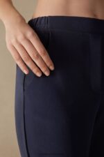 Apparel CA Intimissimi Women Trousers with Pockets 1467-Intense Blue DD6R6T1425 - Image 3
