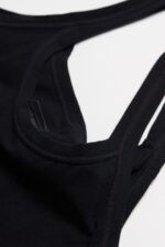 Apparel CA Intimissimi Women Ultralight Supima Cotton Top 019-Black DD6R6T1412 - Image 7