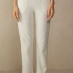 Apparel CA Intimissimi Women Warm Cuddles Full-Length Trousers 2986-Cream DD6R6T1609