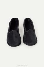 Slippers CA Intimissimi Women Friulian-Style Slippers 019-Black DD6R6T1608 - Image 2