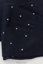 Socks CA Intimissimi Men Long Socks in Patterned Lisle Cotton 049J-Polka Dot-Print Midnight Blue DD6R6T340 - Image 3
