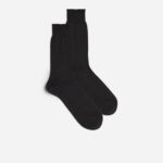 Socks CA Intimissimi Men Short Socks in Cotton-Silk-Cashmere Blend 780-Charcoal Grey DD6R6T373