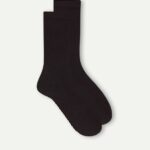 Socks CA Intimissimi Men Terry Cotton Short Socks 019-Black DD6R6T356