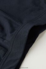 Underwear CA Intimissimi Men Long Stretch Supima Cotton Boxers 800-Midnight Blue DD6R6T55 - Image 5