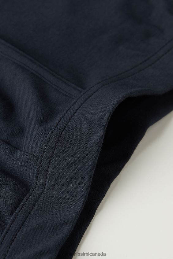 Underwear CA Intimissimi Men Long Stretch Supima Cotton Boxers 800-Midnight Blue DD6R6T55 - Image 5