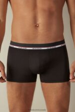 Underwear CA Intimissimi Men Micromodal Boxers 019-Black DD6R6T137