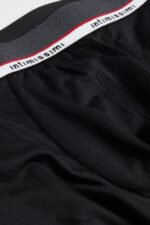 Underwear CA Intimissimi Men Micromodal Boxers 019-Black DD6R6T137 - Image 5