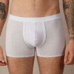 Underwear CA Intimissimi Men Natural Fresh Supima Cotton Boxers 001-White DD6R6T49