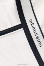 Underwear CA Intimissimi Men Natural Fresh Supima Cotton Boxers with Logo 6986-White/Blue DD6R6T39 - Image 5