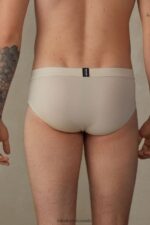 Underwear CA Intimissimi Men Natural Fresh Supima Cotton Briefs 721I-Beige Rope DD6R6T77 - Image 2