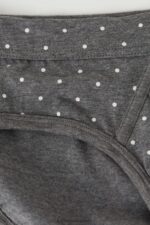Underwear CA Intimissimi Men Stretch Supima Cotton Dotted Knickers 063J-Polka Dot-Print Charcoal Grey Melange DD6R6T63 - Image 4