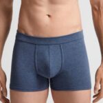 Underwear CA Intimissimi Men Supima Cotton Loose Fit Boxers 5210-Denim Blue Blend DD6R6T134
