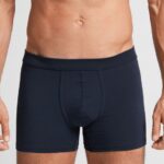 Underwear CA Intimissimi Men Supima Cotton Loose Fit Boxers 800-Midnight Blue DD6R6T142