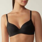 Underwear CA Intimissimi Women Adele Ultralight Microfibre Triangle Bra 019-Black DD6R6T726