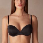 Underwear CA Intimissimi Women Anna Multiway Ultralight Microfibre Balconette Bra 019-Black DD6R6T584
