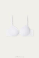 Underwear CA Intimissimi Women Bellissima Lace Push-Up Bra 001-White DD6R6T714 - Image 6