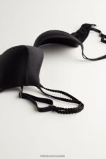 Underwear CA Intimissimi Women Bellissima Silk Push-Up Bra 019-Black DD6R6T799 - Image 6