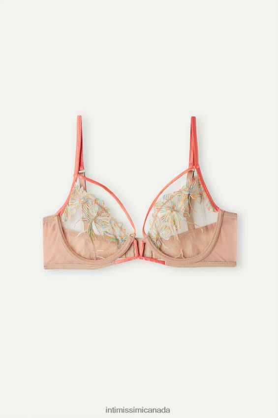 Underwear CA Intimissimi Women Candy Colors Balconette Bra 235J-Soft Beige/Multicolour DD6R6T511 - Image 5