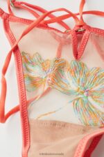 Underwear CA Intimissimi Women Candy Colors Thong with Side Straps 235J-Soft Beige/Multicolour DD6R6T926 - Image 6