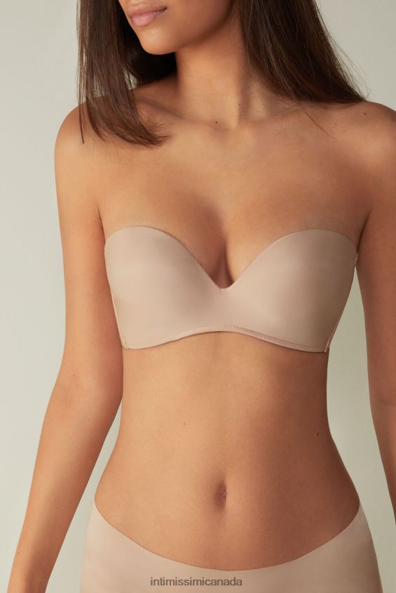 Underwear CA Intimissimi Women Daila Ultralight Microfibre Bandeau Bra 044-Soft Beige DD6R6T759 - Image 1
