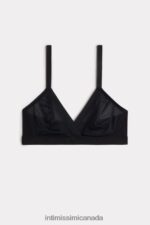 Underwear CA Intimissimi Women Emma Invisible Touch Triangle Bra 019-Black DD6R6T778 - Image 6