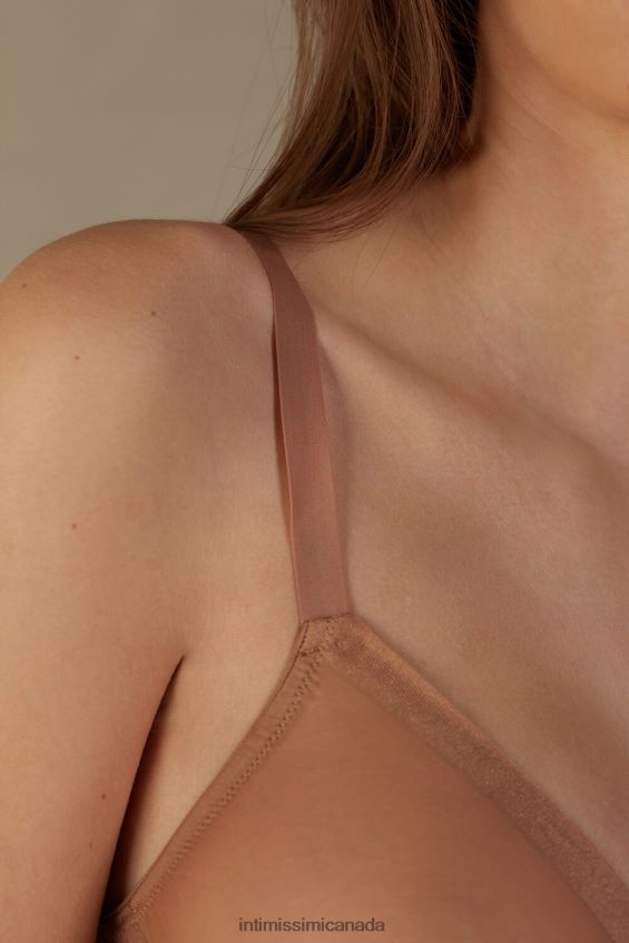 Underwear CA Intimissimi Women Emma Invisible Touch Triangle Bra 417I-Medium Beige DD6R6T766 - Image 4