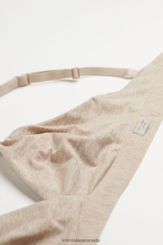 Underwear CA Intimissimi Women Emma Natural Cotton Triangle Bra 112I-Natural Blend DD6R6T715 - Image 7
