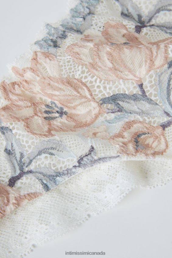 Underwear CA Intimissimi Women Ephemeral Beauty Brazilian Briefs 990I-Autumn Beauty Ivory Floral Print DD6R6T938 - Image 6