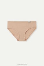 Underwear CA Intimissimi Women Full-Coverage Cotton Knickers 044-Soft Beige DD6R6T1030 - Image 5