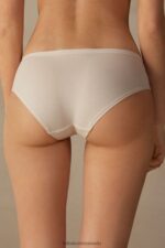 Underwear CA Intimissimi Women Full-Coverage Cotton Knickers 2280-Pink Silk DD6R6T1024 - Image 4