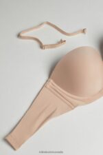 Underwear CA Intimissimi Women Giada Microfibre Bandeau Bra 044-Soft Beige DD6R6T810 - Image 6
