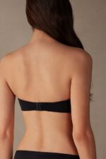 Underwear CA Intimissimi Women Gioia Bandeau Bra 019-Black DD6R6T814 - Image 5