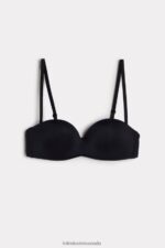 Underwear CA Intimissimi Women Gioia Bandeau Bra 019-Black DD6R6T814 - Image 6