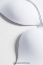 Underwear CA Intimissimi Women Gioia C-D Cup Microfibre Super Push-Up Bra 001-White DD6R6T837 - Image 7