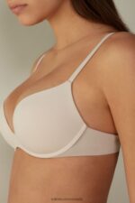 Underwear CA Intimissimi Women Gioia C-D Cup Microfibre Super Push-Up Bra 2280-Pink Silk DD6R6T834 - Image 3